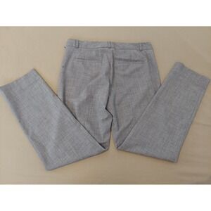 Womens Banana Republic Dress Pants 4 Gray Slack Chino Khaki Trouser